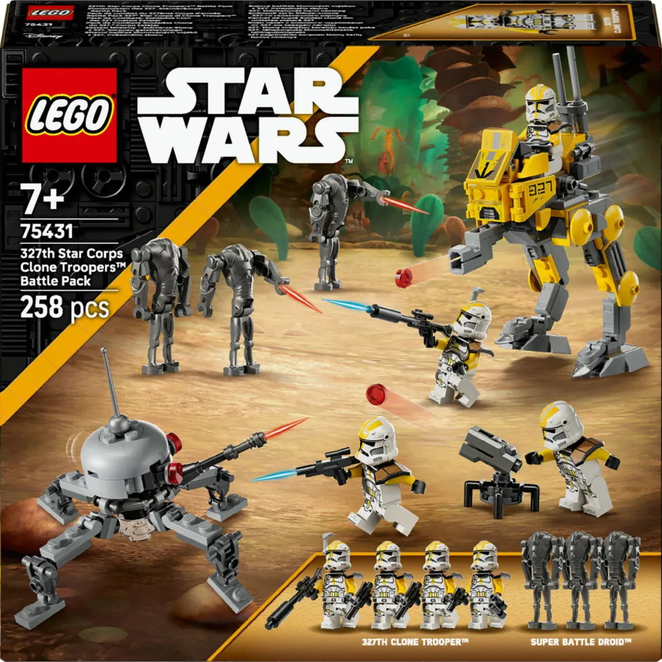 Lego Star Wars 327th Star Corps Clone Troopers™ Battle Pack 75431, foto 3