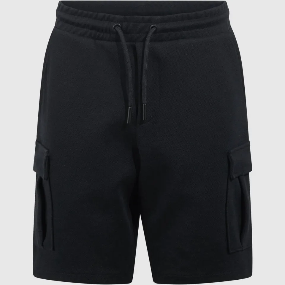 Shoeby cargo sweatshort zwart, foto 2