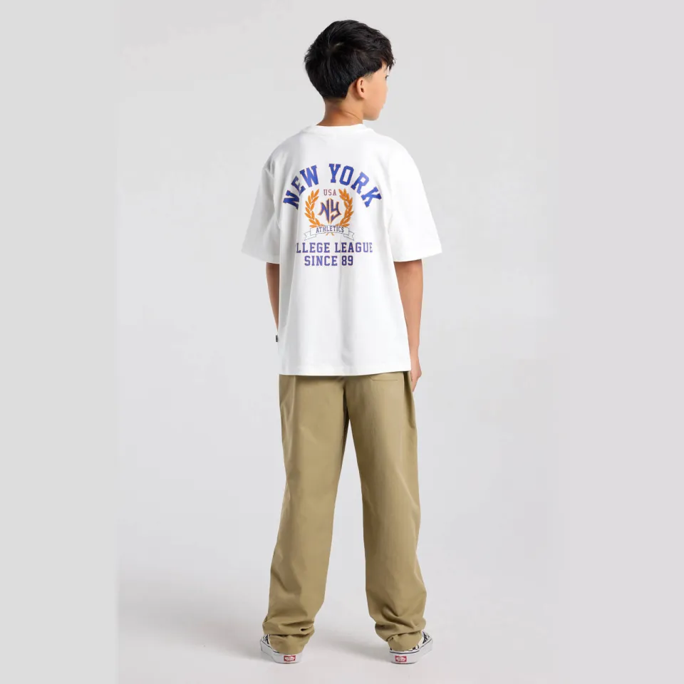 America Today t-shirt met backprint wit, foto 6