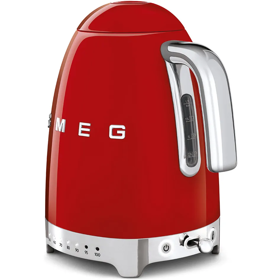 Smeg KLF04RDEU waterkoker rood, foto 2