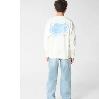 Shoeby sweater met backprint - ecru, foto 3