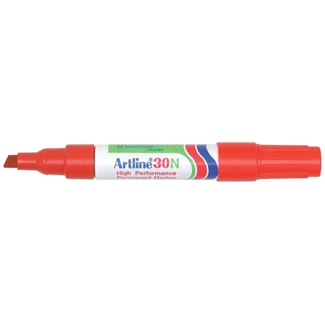 Artline Viltstift artline 30 schuin 2-5mm rood