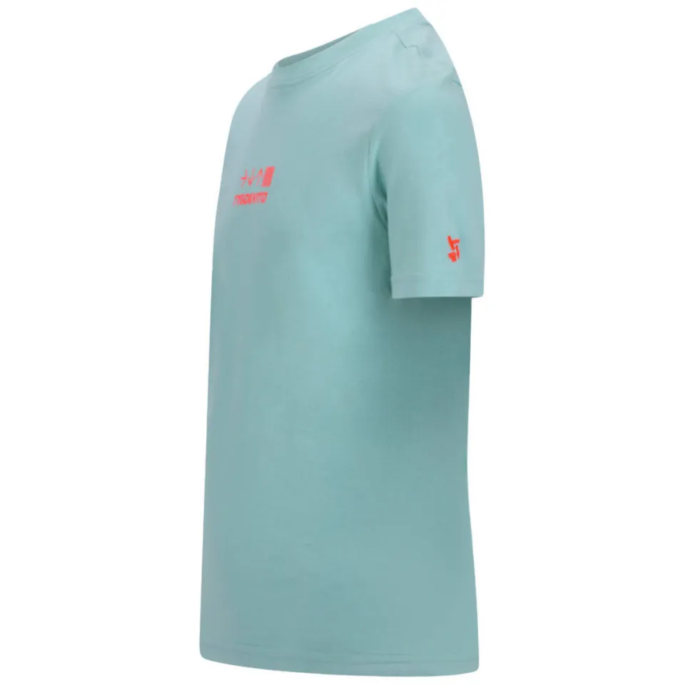 TYGO & vito jersey t-shirt lichtblauw met print, foto 5