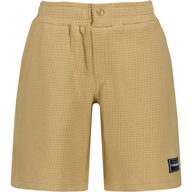 Vingino relaxed joggingshort effen zand