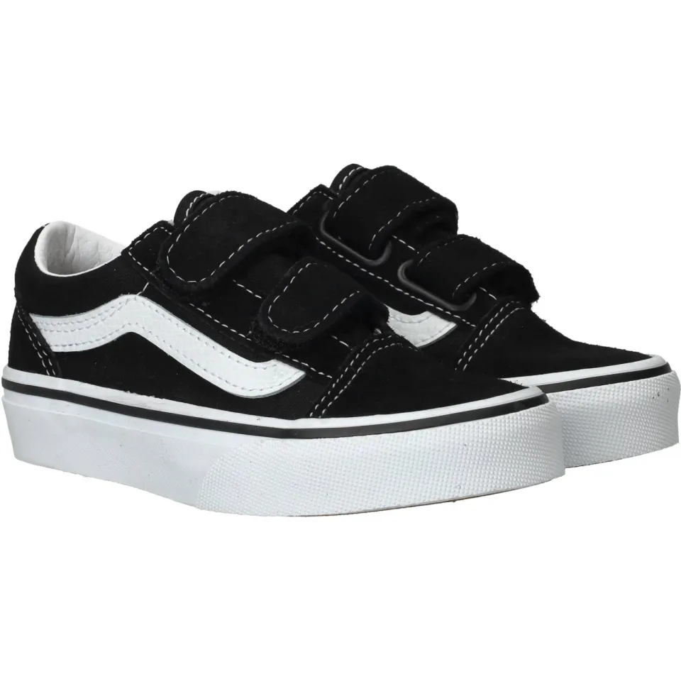 Vans Old Skool V Sneakers Meisjes Zwart, foto 2