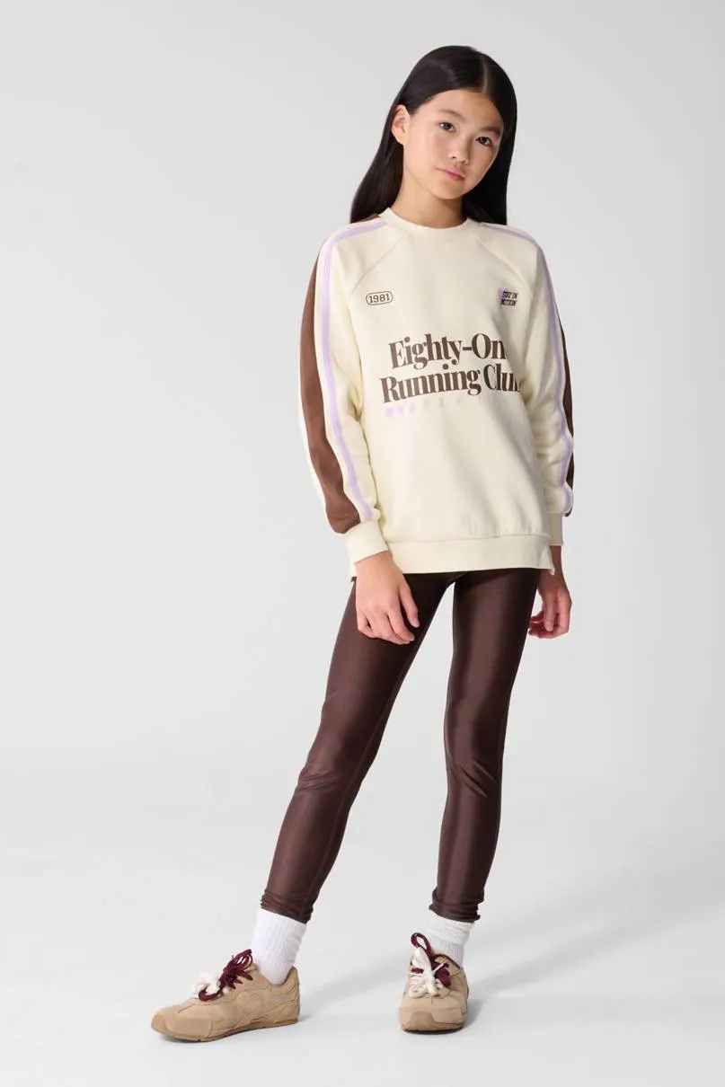 Shoeby imitatieleren skinny legging donkerbruin