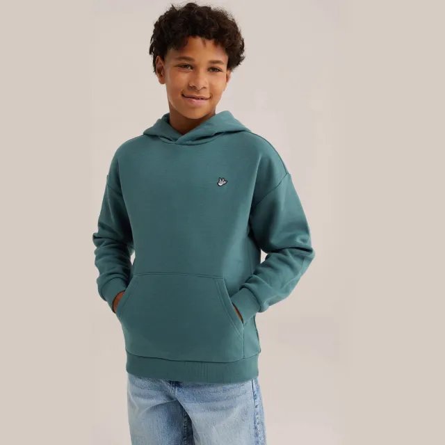 WE Fashion sweat hoodie - groen