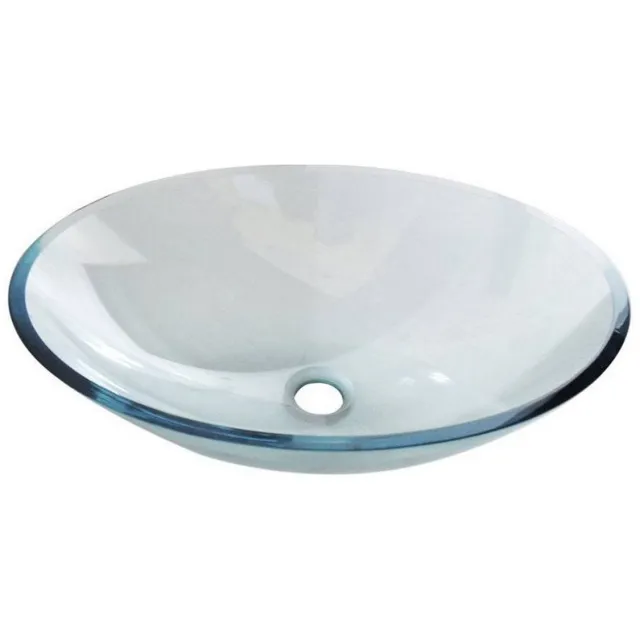 Sapho Waskom Sapho Beauty Ovaal 52x37.5 cm Helder Glas Transparant