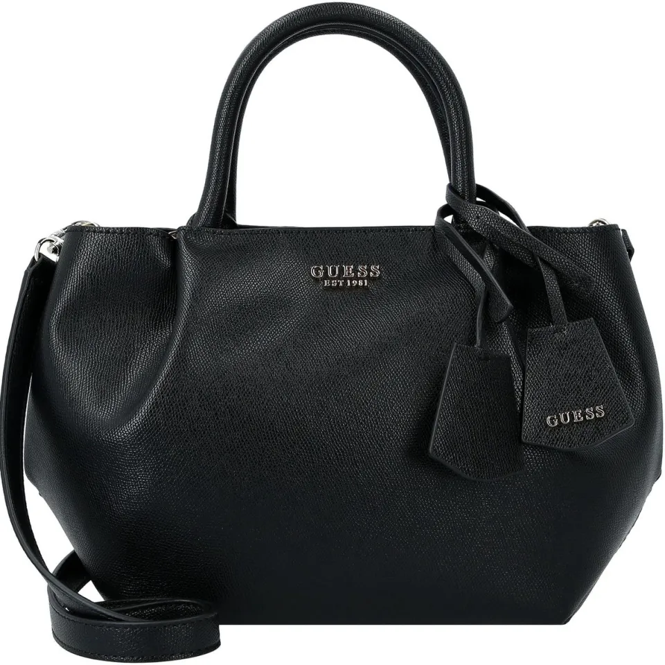 Guess Amorette Girlfriend satchel handtas zwart, foto 3