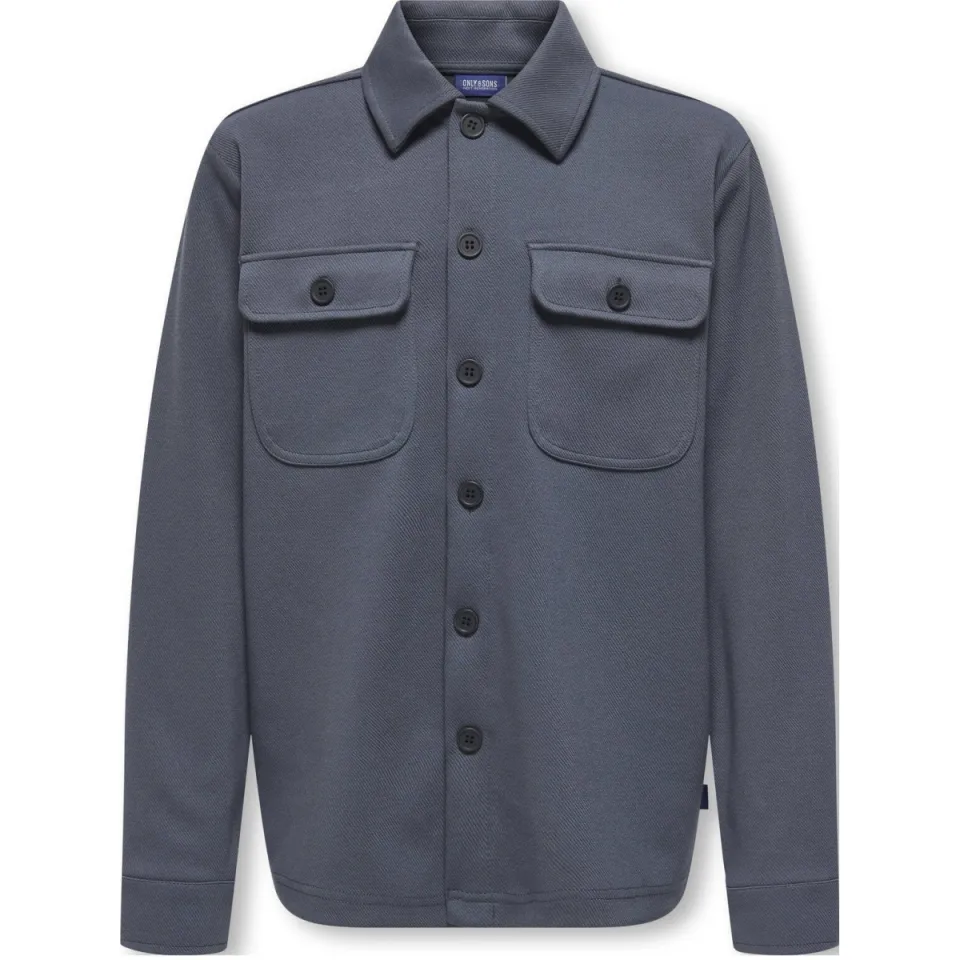 Only & Sons JUNIOR overshirt grijsblauw, foto 2