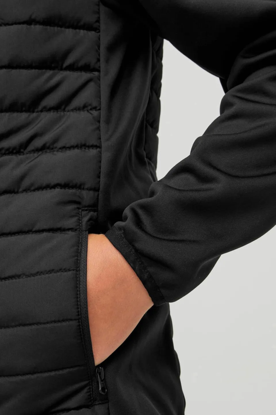 Jack & Jones Junior JJEMULTI gewatteerde tussenjas zwart, foto 6