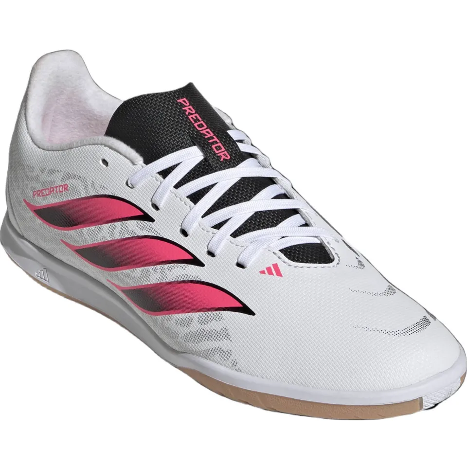 Adidas Performance Predator Club IN Sala junior voetbalschoenen - wit/roze, foto 4