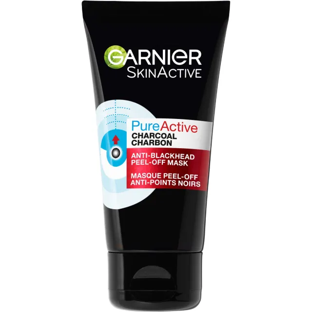 Garnier PureActive Charcoal peel-off gezichtsmasker