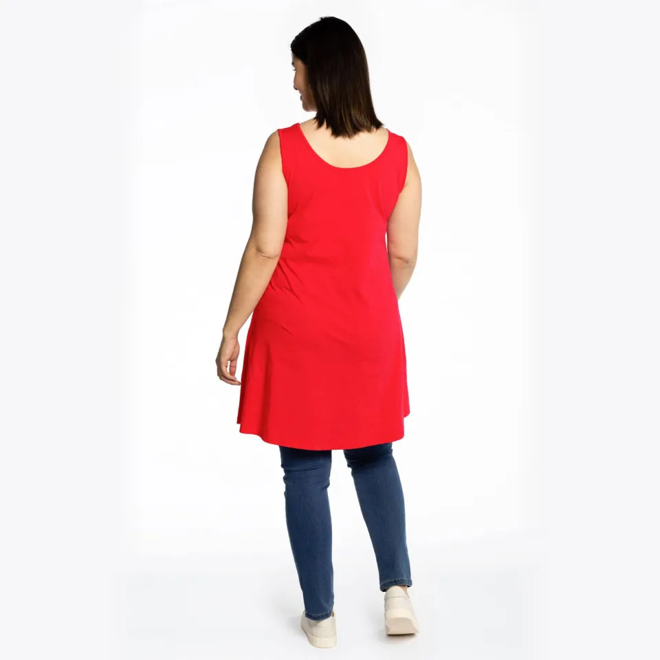 Yoek Top wide bottom | Rood, foto 5