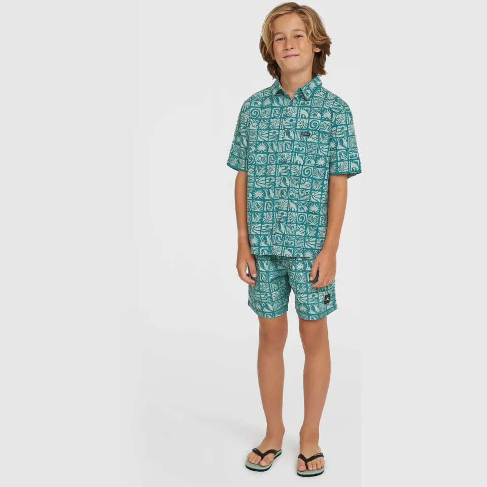 O'Neill zwemshort all over print groen