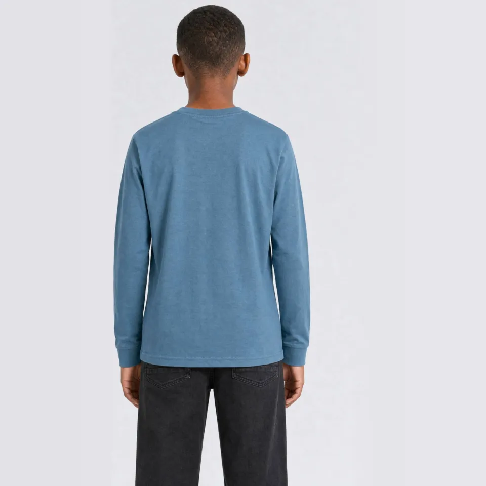Petrol Industries longsleeve met logo blauw, foto 4