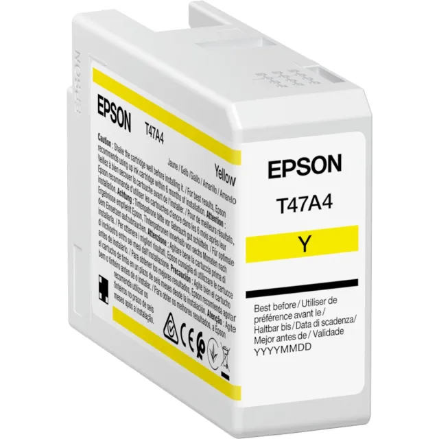 Epson T47A4 Inktcartridge Geel Yellow