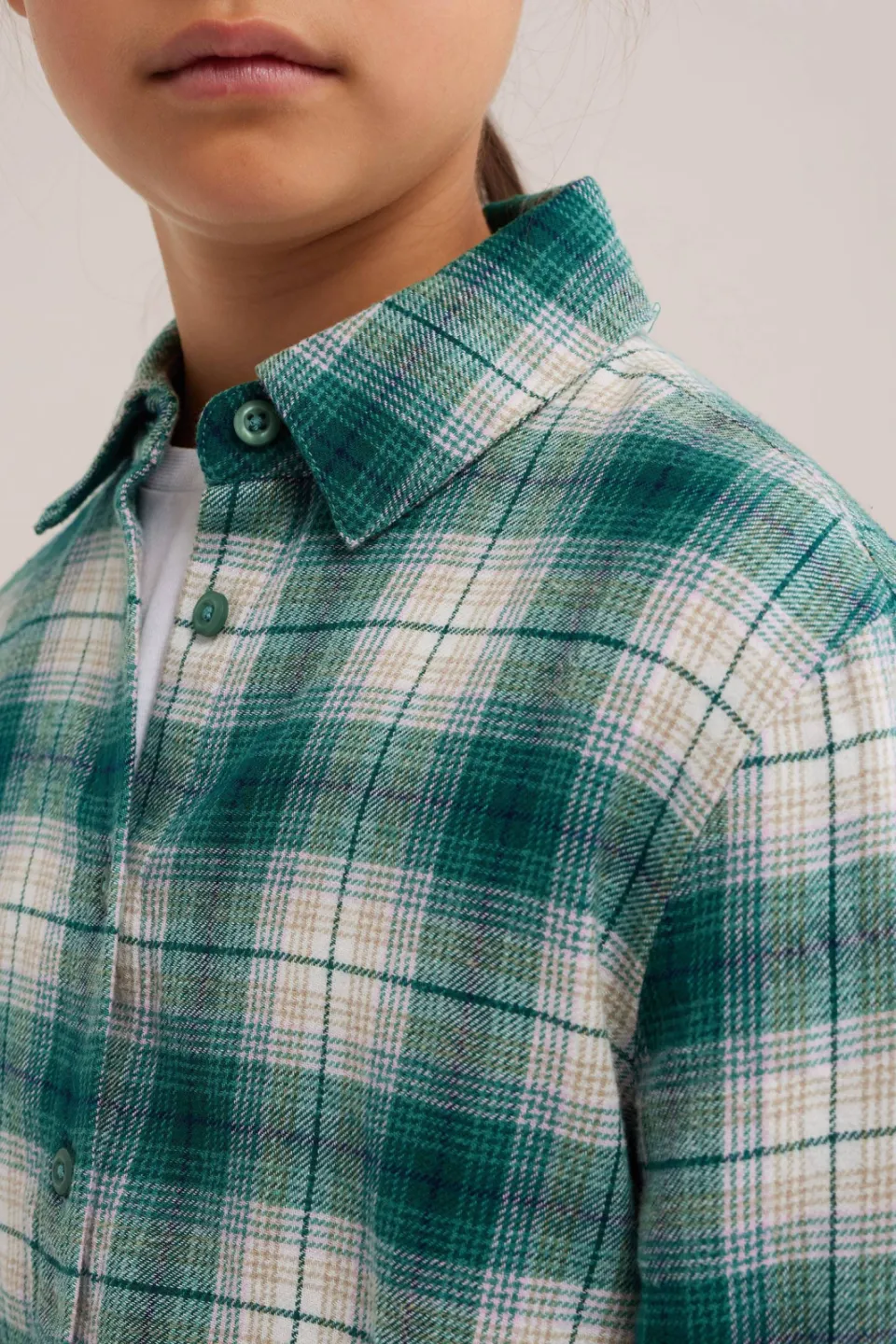 WE Fashion geruite blouse groen, foto 6