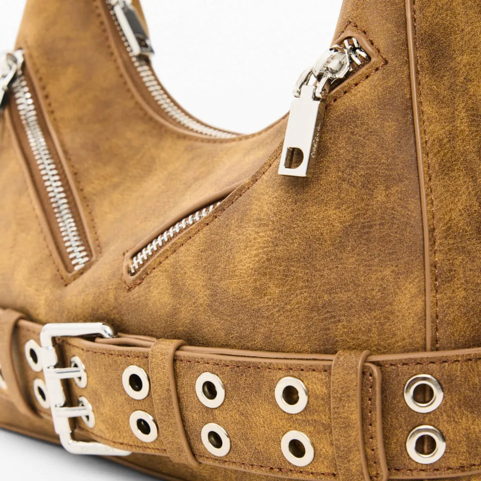 Desigual Valentine Heave schoudertas camel, foto 5