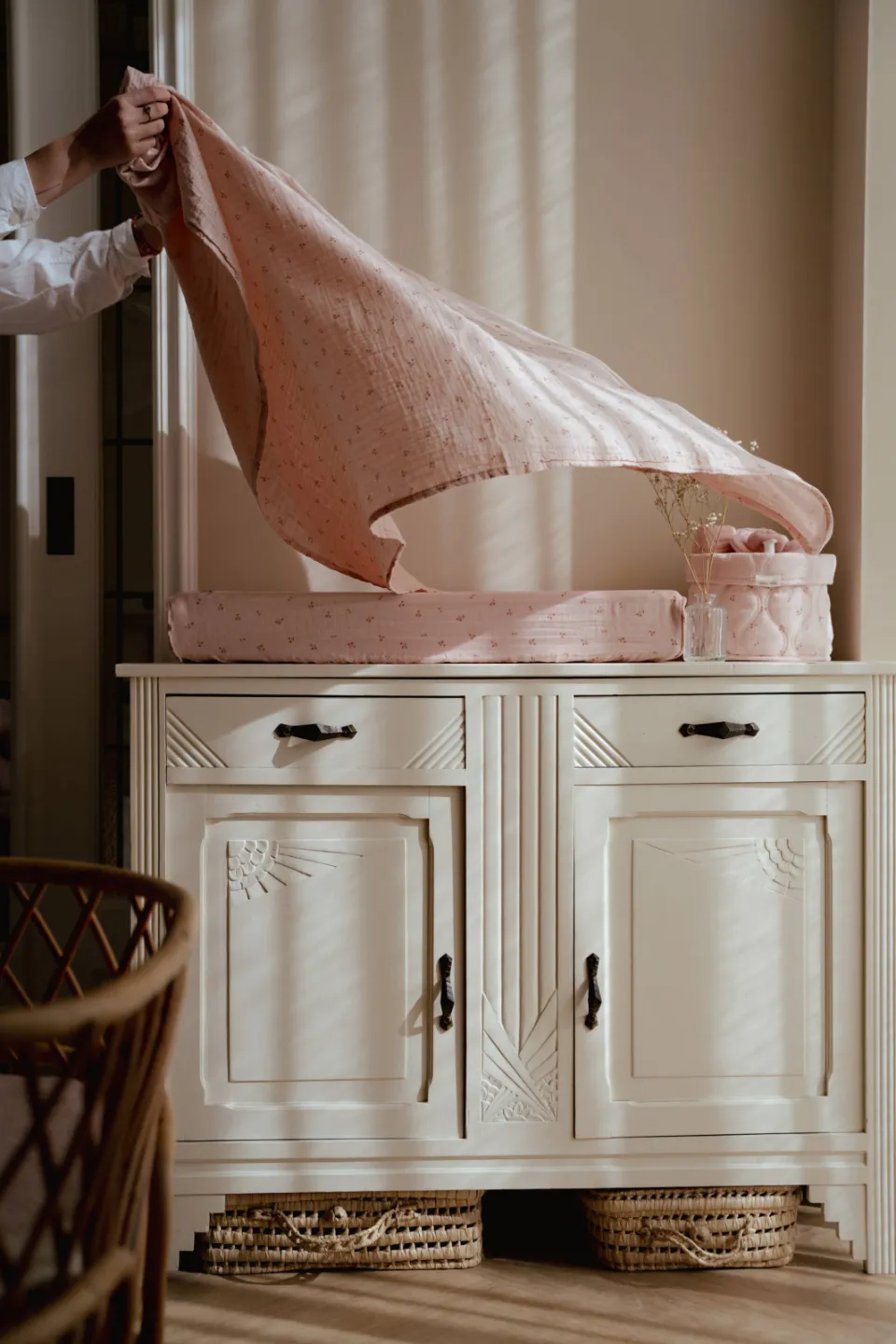 Little Dutch hydrofiele swaddle doek Pure Blossom roze, foto 7