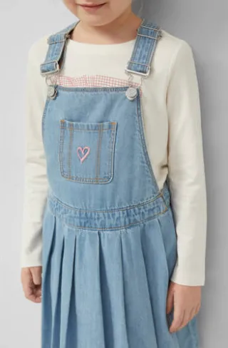 s.Oliver denim spijkerjurk lichtblauw, foto 4