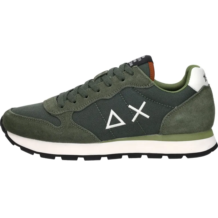 Sun68 Tom Solid lage sneakers groen, foto 2
