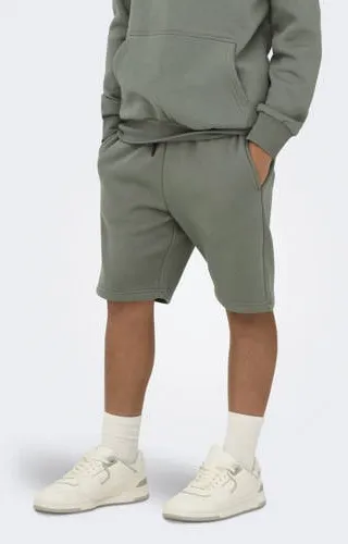 Only & Sons regular sweatshort grijs, foto 8
