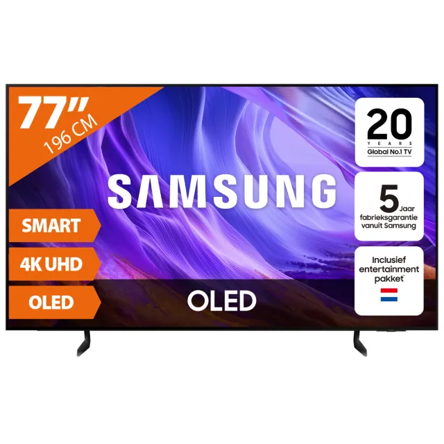 Samsung QE77S83H (2026) - 77 inch - OLED TV zwart