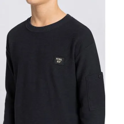 Petrol Industries sweater - zwart, foto 3