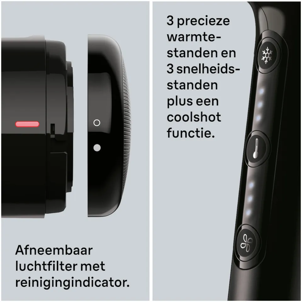 Braun BRHD410E Haardroger Zwart, foto 2