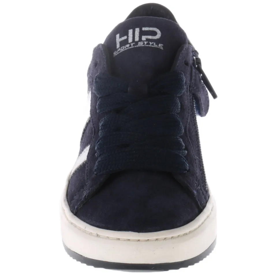 Hip suède sneakers donkerblauw, foto 5