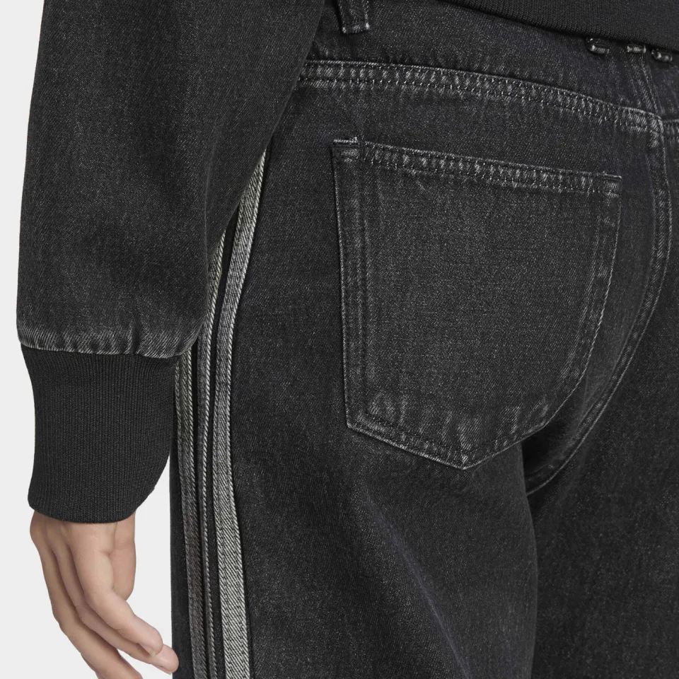 Adidas Originals Firebird straight leg jeans - zwart, foto 6