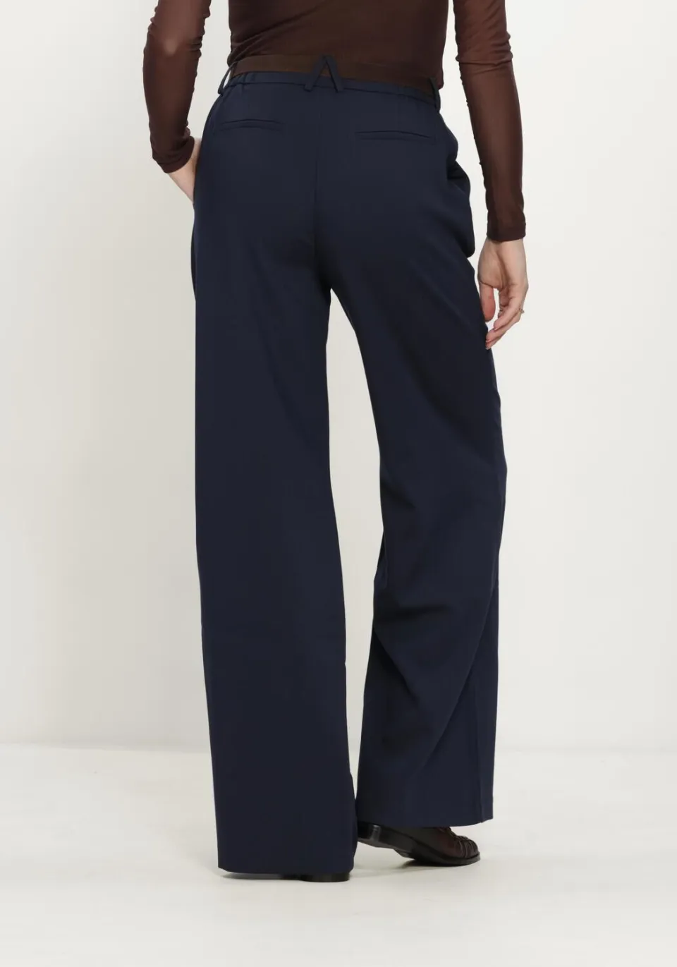 Freebird Dames Broeken Lolani Wide - Donkerblauw, foto 3
