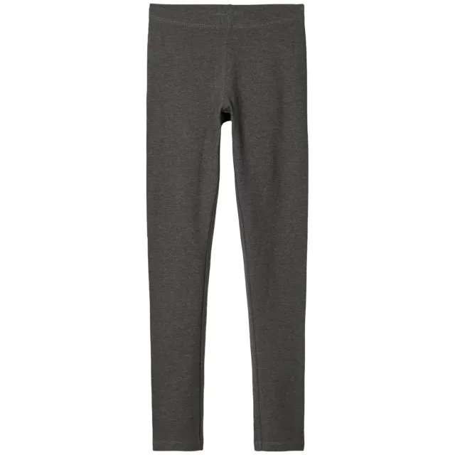 NAME IT NKFVIVIAN legging donkergrijs melange Dark Grey Melange