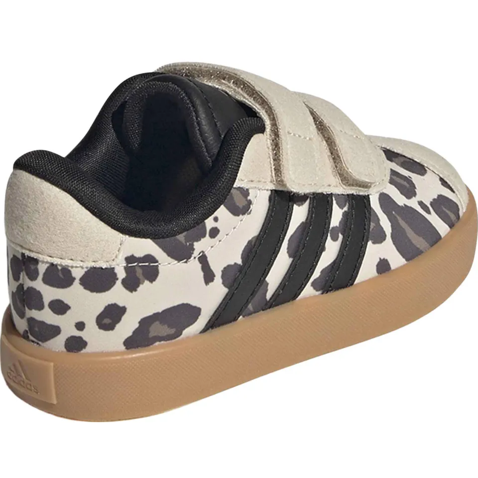 Adidas VL Court 3.0 CF I sneakers ecru zwart, foto 4