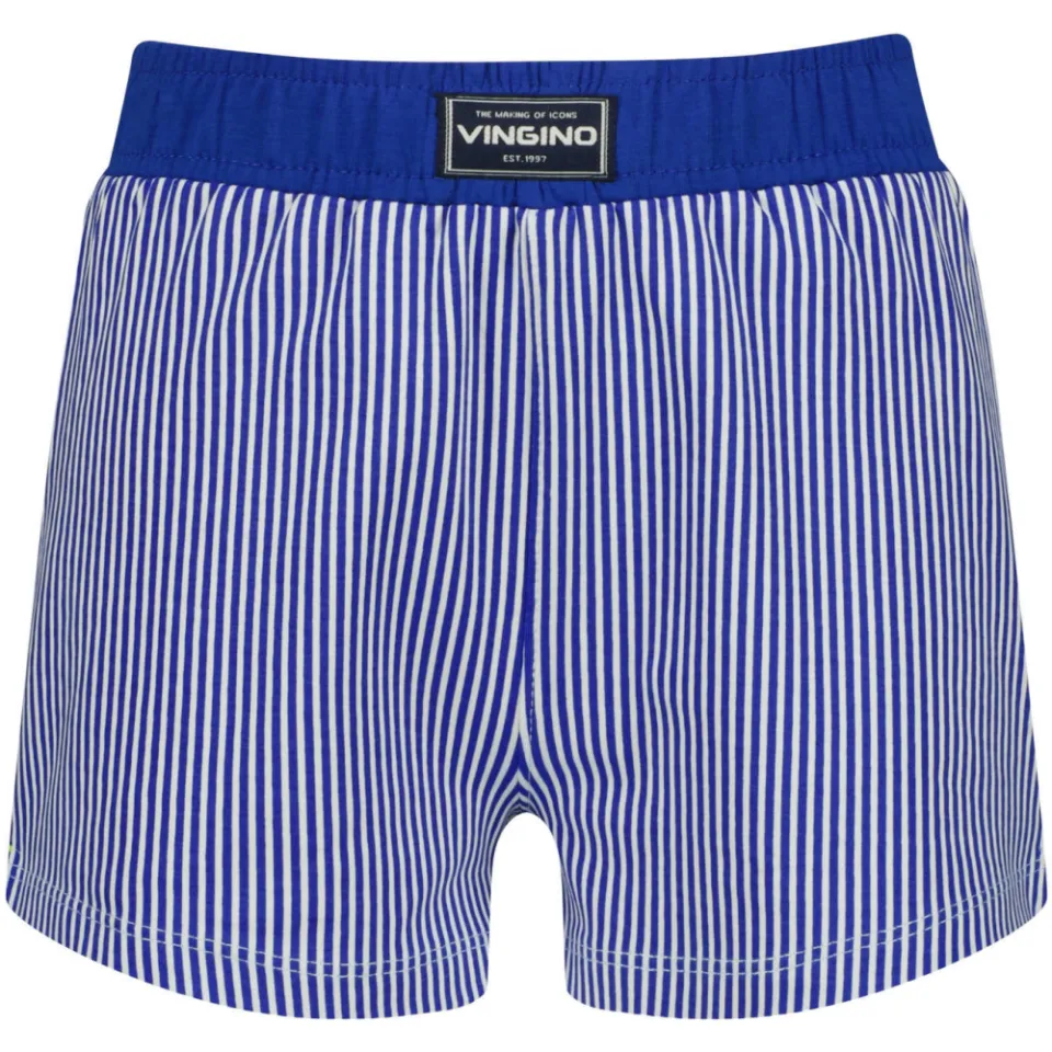Vingino gestreepte boxershorts set van 2 blauw rood, foto 6