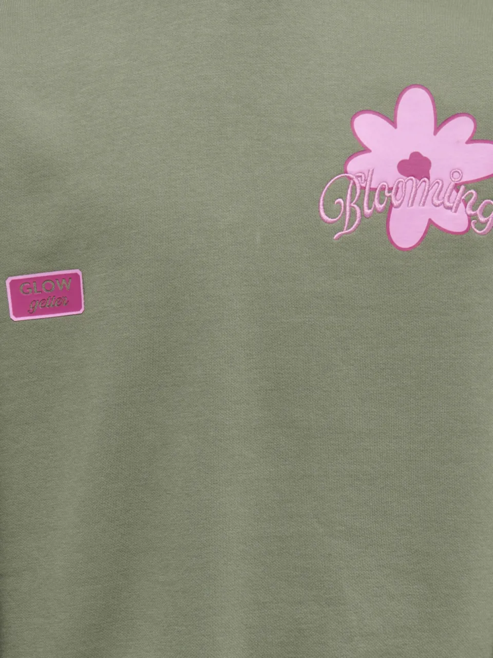 KIDS ONLY GIRL hoodie met backprint - olijfgroen, foto 5
