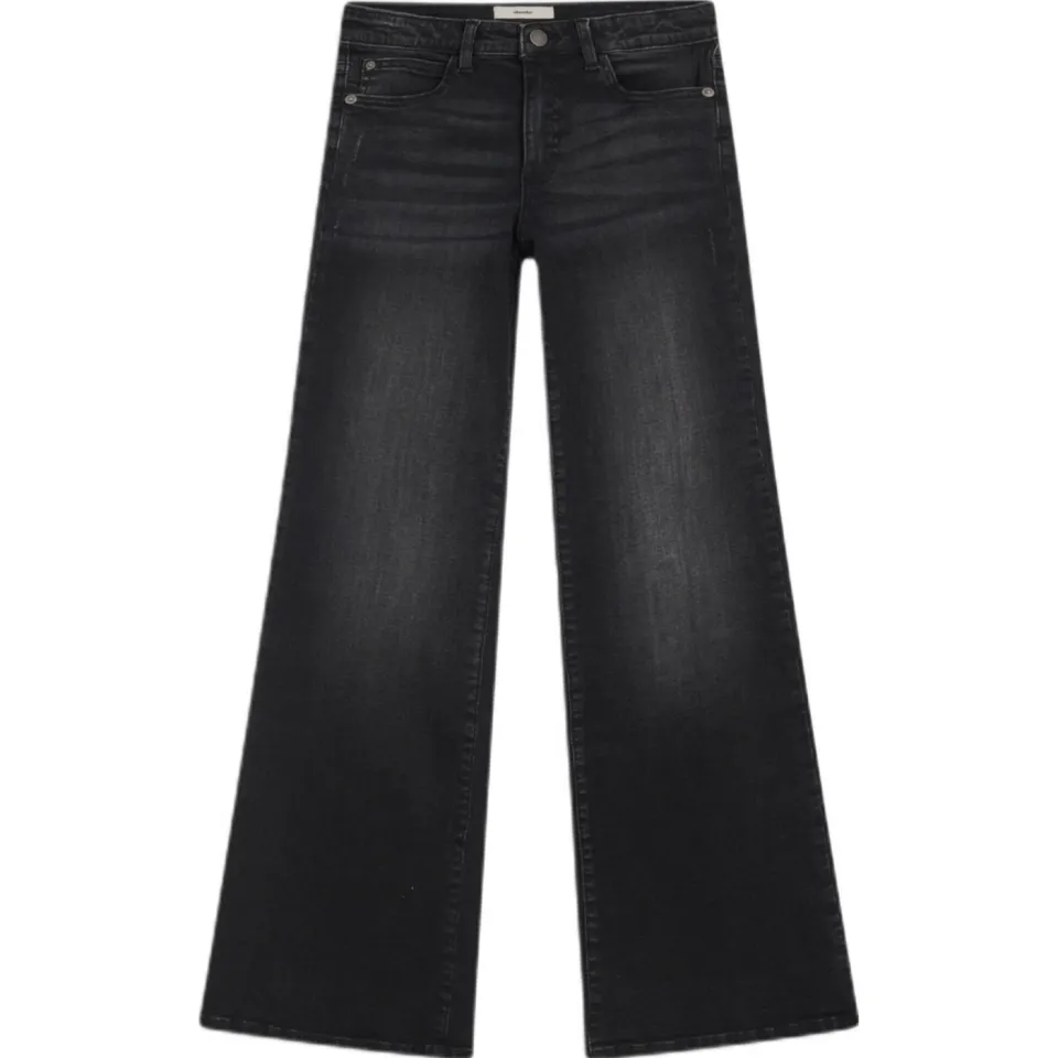 Shoeby high waist flared jeans black denim, foto 2