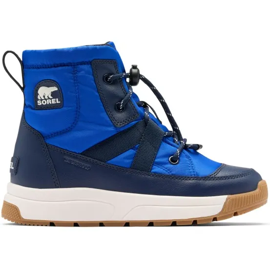 Sorel Kid's Big Whitney III Mid WP - Winterschoenen, blauw