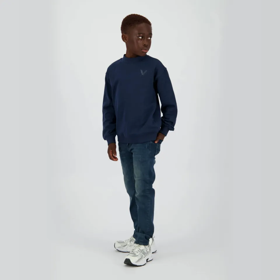 Vingino slim fit jeans donkerblauw mid blue wash, foto 3