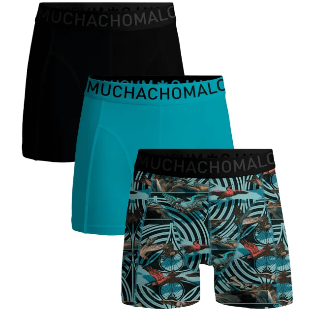 Muchachomalo Heren 3-pack Boxershorts Microfiber Veelkleurig