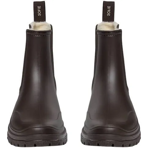 Sofie Schnoor girls enkelboots met profielzool - donkerbruin, foto 3