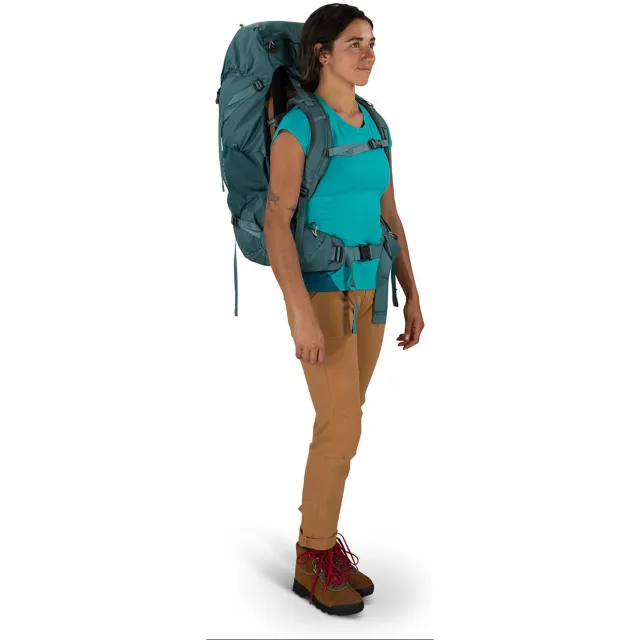 Osprey Renn 50 trekkingrugzak groenblauw, foto 2