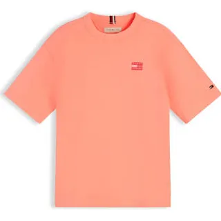 Tommy Hilfiger t-shirt koraaloranje Neon koraaloranje
