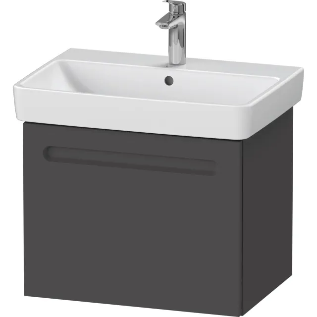 Duravit No.1 wastafelkast met 1 lade grafiet