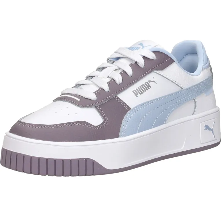 Puma Carina Street sneaker wit paars, foto 4