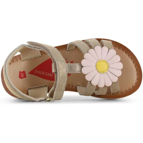 Shoesme leren sandalen goud, foto 3