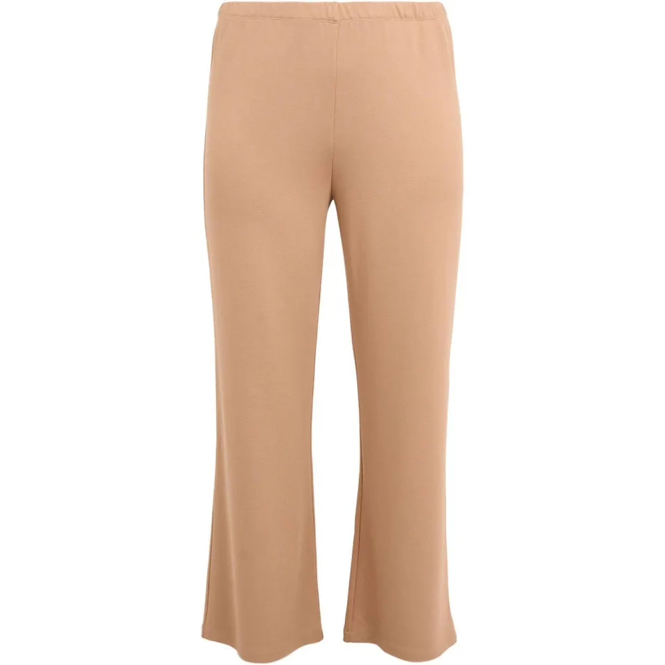 Yoek Pantalon straight ECO VERO lange broek lichtbruin bruin, foto 2