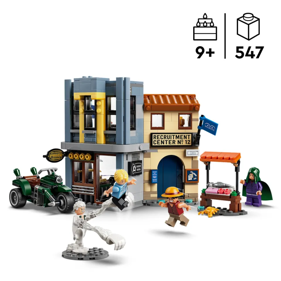 Lego One Piece Confrontatie met Kapitein Smoker Speelgoed 75642, foto 3