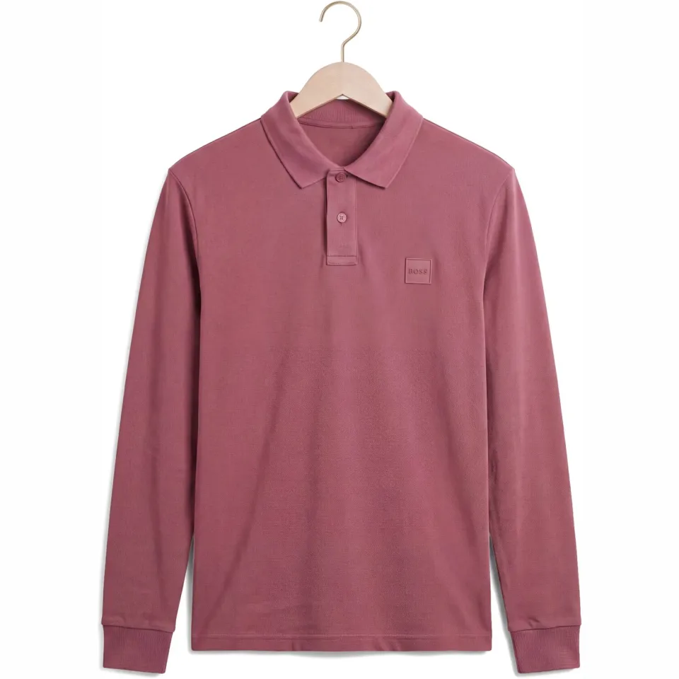 Boss Orange Heren Polo's & T-shirts Passerby - Roze, foto 2